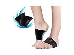 Copper Fit Arch Relief Plus Wraps, Black
