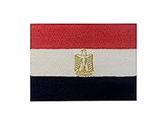 EmbTao Egypt Flag Embroidered Patch