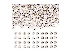 FASHEWELRY 500Pcs Acrylic Cube Vowel Letter Beads