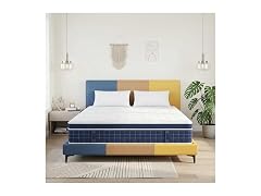 UNZIPE King Size Mattress 14 Inch, Medium Firm, Motion Isolation