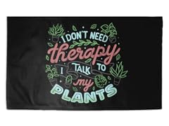 "I Talk To My Plants" 3' x 2' Rug