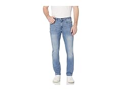 Mens Jeans Slim Fit Light Wash (29Wx28L)