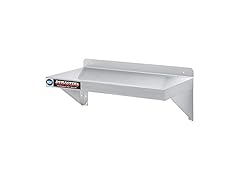 DuraSteel Stainless Steel Wall Shelf - 24" Wide