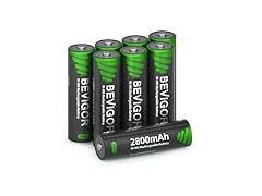 BEVIGOR Rechargeable AA Batteries