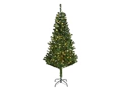 National Tree Company 6 ft. Pre-Lit Linden Spruce Tree