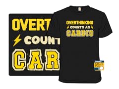 Overthinking counts as cardio