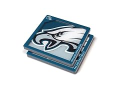 YouTheFan NFL Eagles 3D Logo Series Coasters