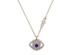 Protective Eye Necklace - Blue Stone