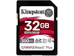 Kingston Canvas React Plus 32GB SD Card