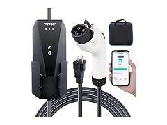 Level 1+2 Portable EV Charger, 16 Amp 120V
