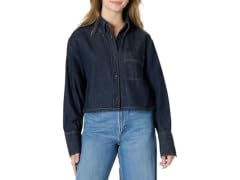 Amazon Essentials Women (XXL) Modern Cropped Shirt