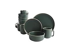 Gibson Home Zuma 16 Piece Round Kitchen Dinnerware Set