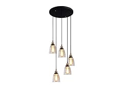 WAREHOUSE OF TIFFANY, INC Euna 5-light Pendant