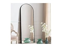 NeuType Black Arched Mirror 71"x24"