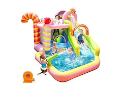 NBSPORT Inflatable Water Slide Candy