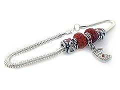 Fiora ''I Love Mom'' Bead Bracelet