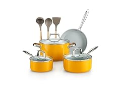 Cook N Home Classic Nonstick Cookware 10 Piece Set