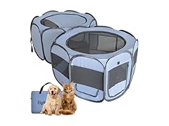 EighteenTek® XLarge 2-in-1 Pop up Dog Playpen