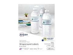 Avery Durable Waterproof Wraparound Rectangle Labels
