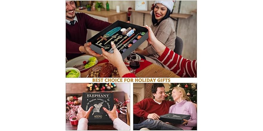 AIYNC Feather Ink Set