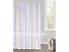 Kettering Faux Linen Shower Curtain