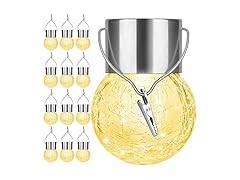 Bosceos 12Pack Hanging Outdoor Solar Lights