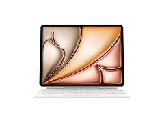 Apple Magic Keyboard: Keyboard and Case for iPad Air 13-inch (M2, M3, and M4), US English - White (Open Box)