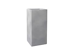 LeisureMod TP31AC Terra Planter Aged Concrete, 31"