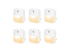 (12 Pack) Night Light Plug in, Warm White LED