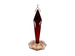 Songbird Essentials Ruby Faceted Glass H