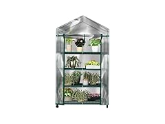 Home-Complete 4 Tier Mini Greenhouse