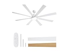Autoday 72in Ceiling Fan Lights Remote