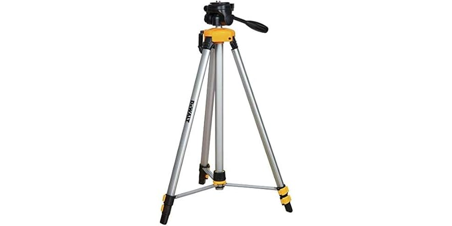 thumbnail image 2 of DEWALT DW0881T Laser Level Tripod - 72-inch Aluminum, ¼x20 Thread, Collapsible With Pouch 2 of 3