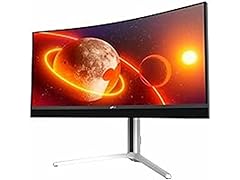 Mobile Pixels 34" 4k Curved Monitor
