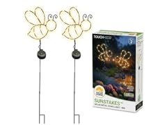 Touch Of ECO Solar Powered LED Garden Stake - Bee