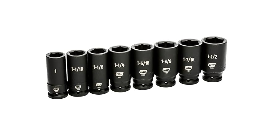 80344 GearWrench Dados Flexibles SAE De 6 Puntas Con Impulsor De 3/8