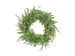 National Tree Company Artificial Spring Woven Base Wreath
