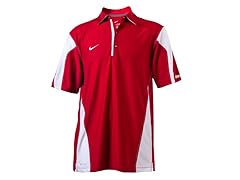 Check Down Polo - Red/White