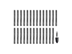 Gutter Brush, 80 Feet Total Length 4.33 inch