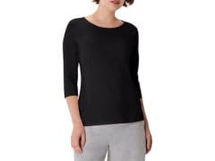 Hanes Women (S) Stretch Cotton Raglan Sleeve Tee