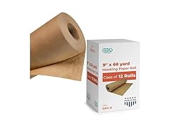 IDL 9"x60-Yard Masking Paper Roll