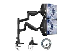 ARES WING | Dual Monitor Mount | 17-49 Inch