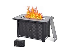 44" Propane Fire Pit Table, 50000BTU