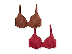 Full Cover Bra with Underwire, Pack of 2