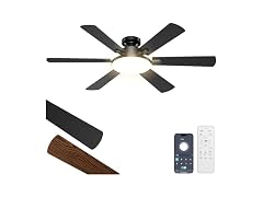 Eterfun 52in Ceiling Fan with Light & Remote