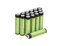Amazon Basics 16-Pack AAA Rechargeable Batteries