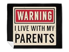 "Parental Warning" Blanket