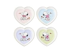 Lenox Dinnerware Set, Snoopy Valentine's Day Plates Set