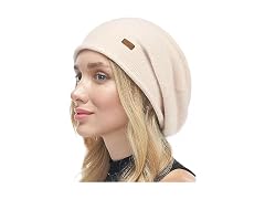 FURTALK Slouchy Beanie-Beige
