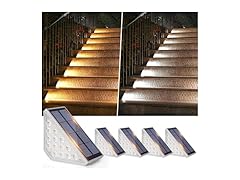 Bosceos 2-in-1 Solar Stair Lights